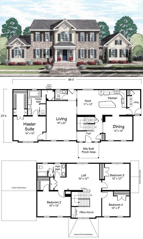 Sims 4 Houses Blueprints, Sims 4 Houses Layout, Sims 4 House, House Plans Mansion, Two Story House Plans, Sims Builds, Two Story House, Sims 4 House Plans, Sims 4 House Building