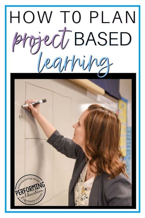 When I was new to project-based learning, I found it difficult to plan. I knew this style of teaching would benefit my students, but starting seemed so difficult. This post will help you plan project-based learning without having to do hours of research. How to Plan Project-Based Learning, Planning PBL, Planning Project-based Learning, Elementary PBL, Elementary Project-based learning, Teaching with PBL, Using PBL to Teach Standards Project Based Learning Elementary, Easy Lesson Plans, Pbl Projects, Easy Lessons, Teaching Aids, Learning Styles, Planning Guide, Project Based Learning, Year 2