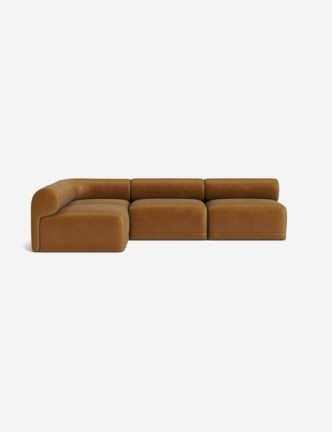 Deep sectional sofa