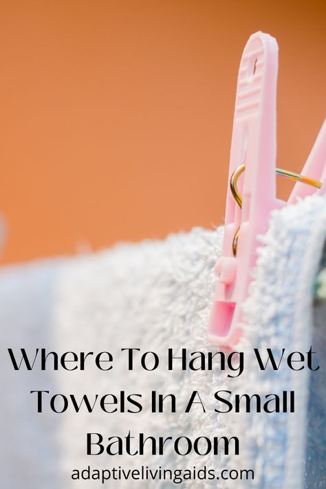 Well, there is no way around small bathrooms. They’re becoming more common in new homes as a way for people to make the best use of limited space and all its amenities without sacrificing comfort or functionality! But if you have one, don't worry because we got your back with these helpful tips on where to Where To Hang Wet Towels In A Small Bathroom. Ways To Hang Towels In Bathroom, Wet Towel Hanging Ideas, Towel Hanging Ideas Bathroom, How To Hang Towels, Bathroom Towel Hanging Ideas, Towel Hanging Ideas, Hanging Bath Towels, Hang Towels In Bathroom, Sanitary Towels