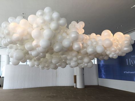 Cloud Sculpture, Cloud Party, Balloon Clouds, Diy Clouds, Prom Theme, Balloon Delivery, Engagement Party Decorations, Budget Friendly Decor, Kids Party Themes