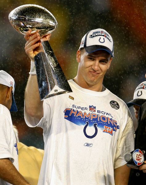 Colts are still the only AFC South team to win a Lombardi!!! The post Colts are still the only AFC South team to win a Lombardi!!! appeared first on Raw Chili. Peyton Manning Colts, Super Sunday, Baltimore Colts, Colts Football, Football Hall Of Fame, Nfl History, Peyton Manning, Leadership Skills, Indianapolis Colts