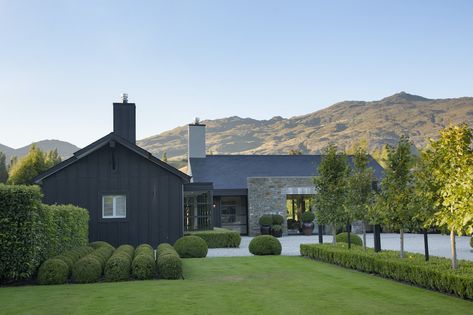 1/23: 43 Birchwood Road, Queenstown Modern Barn House, Architectural Interior, Modern Farmhouse Exterior, Modern Barn, Farmhouse Exterior, Modern Country, Queenstown, Dream House Exterior, The Ranch