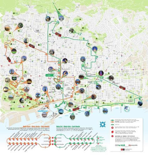 Barcelona Attractions Map | FREE PDF Tourist City Tours Map Barcelona 2023 Barcelona Map Illustration, Barcelona Tourist Map, Barcelona Attractions, Barcelona City Map, Barcelona Tourist Attractions, Barcelona Tourist, Barcelona Map, Bus Map, Barcelona 2023