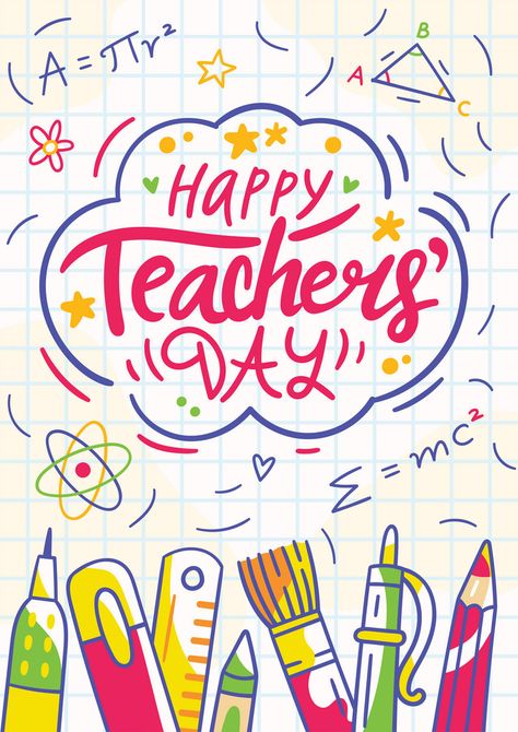 drawing flat teachers day vertical poster template#pikbest#Templates Teachers Day Chart Ideas, Teachers Day Poster Handmade, Teachers Day Photos, International Teachers Day, Teachers Day Drawing, Happy Teachers Day Card, Teachers Day Poster, Teachers Day Greetings, Teacher Images