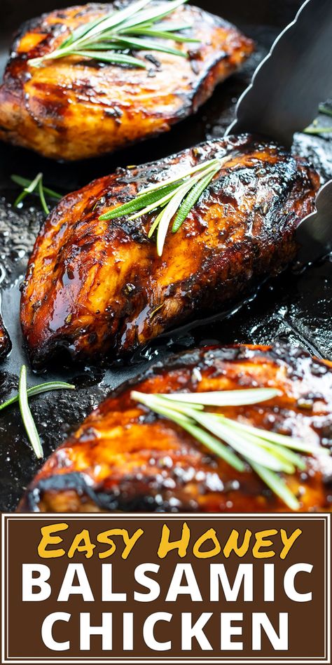 30 Minute Chicken Marinade, Sauteed Chicken Recipes Healthy, Spanish Vegetarian Recipes, Chicken Recipes Balsamic, Zanzibar Recipes, Summer Chicken Breast Recipes, Glaze For Chicken, Balsamic Chicken Marinade, Balsamic Glaze Recipe