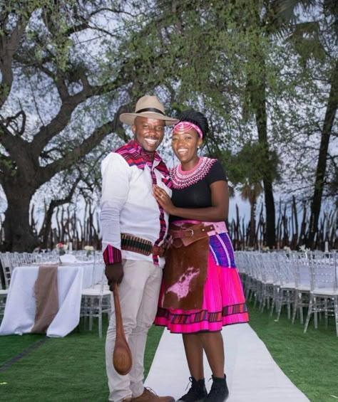 Namibian Traditional Wedding Attire |•| Oshiwambo Wedding |•| Oshiwambo Accessories |•| Rosalia& Albert Bamm Oshiwambo Traditional Dresses, Dune Wedding, Royalty Dress, Traditional Wedding Attire, African Royalty, Outfit For Men, Traditional Wedding Dresses, Steel Door, Unique Wedding Invitations