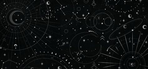 Space Horizontal Wallpaper, Astronomy Medium Widget, Wallpaper Backgrounds Astronomy, Desktop Wallpaper Stars Aesthetic, Stars Desktop Wallpaper Aesthetic, Moon Horizontal Wallpaper, Macbook Wallpaper Astrology, Astrology Aesthetic Wallpaper Laptop, Sun Moon Stars Wallpaper Laptop