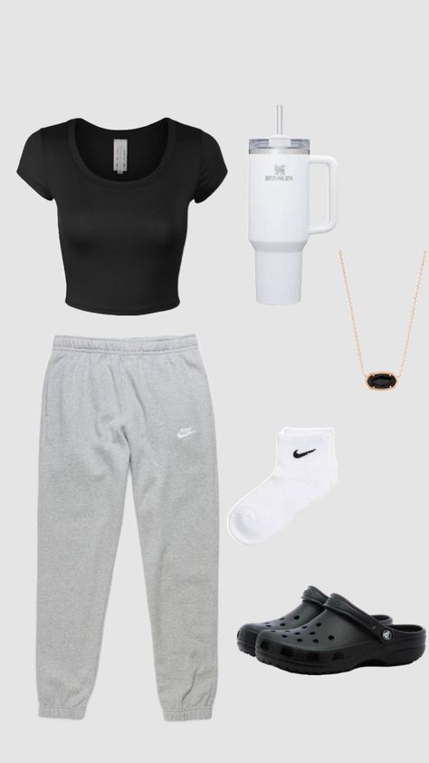 Cute outfit Tuta Nike, Nike Sweatpants Outfit, Sweatpants Outfits, Sweatpants Outfit, Nike Sweatpants, Classy Casual Outfits, Classy Casual, Cute Outfit, Nike Outfits