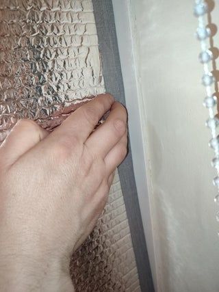 Removable Window Insulation : 6 Steps (with Pictures) - Instructables How To Make Window Screens, Insulating Old Windows, Insulating Windows For Summer, Window Quilts Insulation, Diy Thermal Window Covering, How To Insulate Sliding Glass Doors, Rv Window Coverings Easy Diy, Insulated Window Coverings Diy, Diy Insulation Ideas