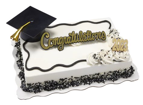 Walmart Custom Cakes Square Graduation Cakes, Graduation Sheet Cake Ideas, Mechanics Birthday Cake, Rectangle Cakes, Walmart Custom Cakes, Graduation Sheet Cakes, Mechanics Birthday, Graduation Cake Designs, Farewell Cake