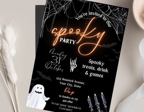 Party invitation design