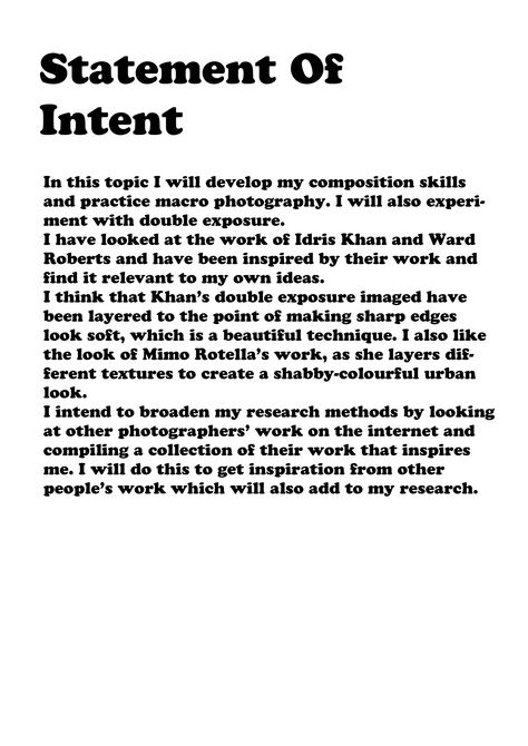 statement of intent texture Gcse Photography Photoshoot Plan, Statement Of Intent Art Gcse Sketchbook, Gcse Art Statement Of Intent, Statement Of Intent Art A Level, Statement Of Intent Art, Statement Of Intent Art Gcse, Sourcebook Ideas, Artist Analysis, Statement Of Intent