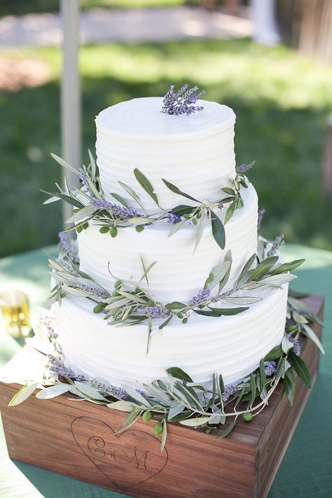 Colors Wedding | Lavender and Sage Green March Wedding 2021, Lavender Bridesmaid Dresses Wedding Cake With Lavender, Cake With Lavender, Lavender Wedding Cake, Cream Wedding Cakes, Wedding Lavender, Lavender Bridesmaid, Lavender Bridesmaid Dresses, White Bridal Gown, Buttercream Wedding Cake