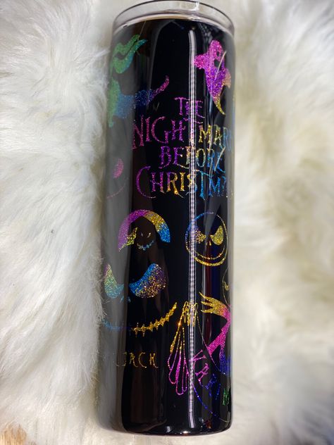 #customtumbler #NBC #tumblerpoxy #peekaboo #sippingandtumbling Nightmare Before Christmas Tumbler Ideas, Peekaboo Tumbler Ideas, Nightmare Before Christmas Tumbler, Fall Tumblers, Peekaboo Tumbler, Geode Tumbler, Cricut Cups, Tumbler Cups Personalized, Diy Tumbler