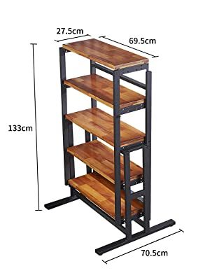 Bookshelf Table, Bookshelf Display, Modern Home Office Desk, Space Saving Table, Display Bookcase, Mahogany Dining Table, Metal Bookshelf, Furniture Details Design, Folding Dining Table