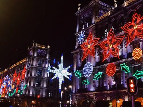 Christmas in Mexico City: The Best Things to Do · April Vera Lynn Travels Christmas Piñatas, Christmas In Mexico, Mexico Christmas, Outdoor Ice Skating, Vera Lynn, Mexico City Travel, Man Made Island, Agave Plant, Christmas Parade