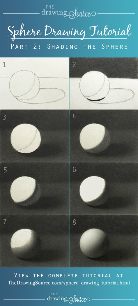 Sphere Drawing, 3d Drawing Tutorial, Calvin Und Hobbes, Drawing Tutorials For Beginners, Easy Lessons, Basic Drawing, 3d Drawings, Drawing Supplies, Drawing For Beginners