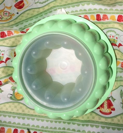 Retro Jell-O Salad - A 1960's Betty Crocker Recipe | gold country girls | Bloglovin’ Vintage Jello, Green Jello, Vintage Jello Molds, Gelatin Molds, Ice Ring, Betty Crocker Recipes, Jello Mold, Green Two Piece, Pudding Mold