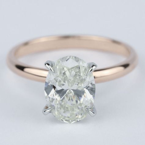 Hot Trend Alert: Say “I Love…ME!” with an Anti-Engagement Ring Gold Oval Diamond Engagement Ring, Holiday Engagement, Engagement Rings Romantic, Solitaire Bands, Stackable Rings Wedding, Gemstone Ring Silver, Oval Diamond Ring, Oval Diamond Engagement, Solitaire Rings