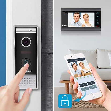 Intercom System, Video Door Phone, Smart Video, Pinhole Camera, Doorbell Camera, Wireless Doorbell, Outdoor Camera, Ios Phone, Automatic Door