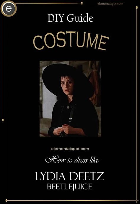 Lydia Deetz Diy Costume, Lydia Deetz Costume Black, Diy Lydia Deetz Costume, Lydia Deetz Costume, Black Button Up Cardigan, Lydia Beetlejuice, Lydia Deetz, Cardigan Dress, Simple Black Dress