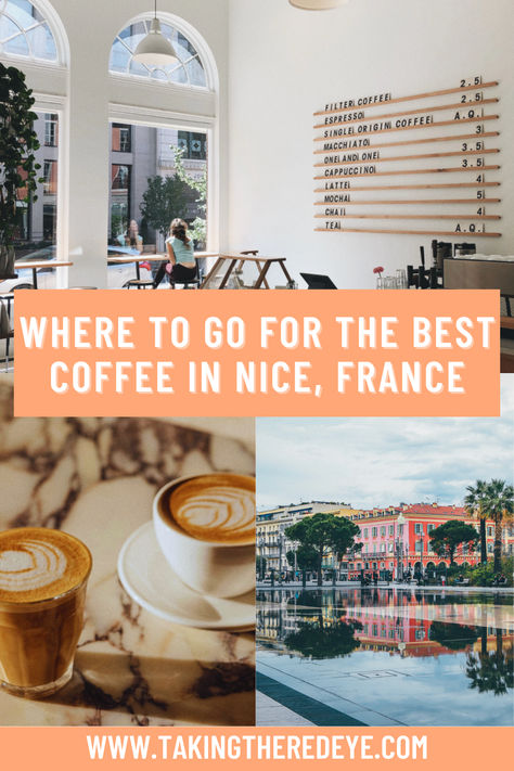 The city of Nice boasts an impressive coffee culture that is as varied as it is delicious, but where are the best places to go? Read our guide to the best coffee shops in Nice, France #nicefrance #nice #France #coted'azur #europe #latte #europeansummer #food #southoffrance . Breakfast In Nice France, Best Restaurants In Nice France, Shopping In Nice France, Nice France Food, French Honeymoon, Nice France Hotels, South Of France House, France Cafe, France Food