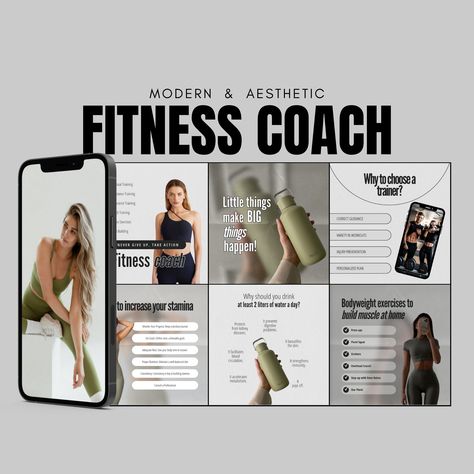 100 Instagram Black Templates to Showcase Your Product and Engage with Your Audience Sleek, Fitness Coach, Personal Trainer, templates that will help make your brand more concise and recognizable. This set is ideal for Fitness Coach, Personal Trainer, entrepreneurs and any product related business. Edit with ease using these templates!  🌟 WHAT'S INSIDE? ⋆ 50 instagram posts templates. ⋆ 50 instagram matching story templates. (You'll get a PDF file with the direct links to the templates) DISCLAI Personal Training Instagram Posts, Personal Trainer Instagram Ideas, Fitness Coach Instagram Feed, How To Become A Personal Trainer, Personal Trainer Instagram Feed, Online Fitness Coach, Fitness Influencer Aesthetic, Personal Trainer Aesthetic, Fitness Instagram Feed