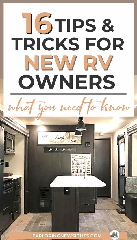 Rv Tips For Beginners, Rv Living Full Time Rv Organization, Rv Hacks Travel Trailers, Rv Life Hacks, Travel Trailer Hacks, Rv Checklist, Rv Decorating, Rv Upgrades, Camper Maintenance