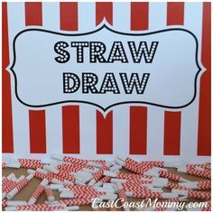 This site has a bunch of fantastic carnival games and activities... including this simple "straw draw" game. Simple Diy Carnival Games, Simple Carnival Games, Straw Games, Cheap Carnival Games, School Carnival Games, Fundraising Games, Diy Carnival Games, Backyard Carnival, Fall Festival Games