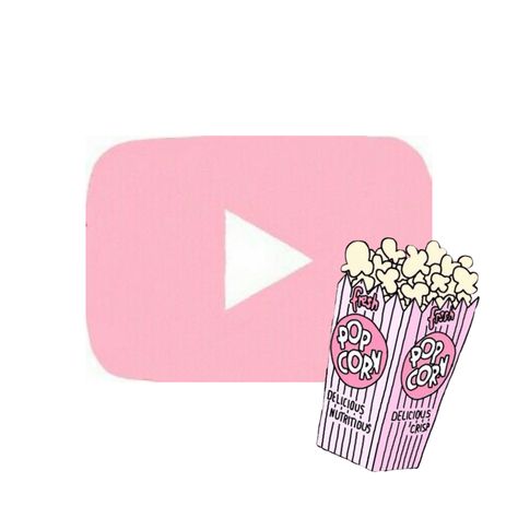 Cute Youtube Logos, Cute Youtube Icons, Logo Design Youtube, Youtube Logo Design, Wallpaper Iphone Pink, Pink Logo Design, Pink Youtube, Iphone Pink, Iphone Logo