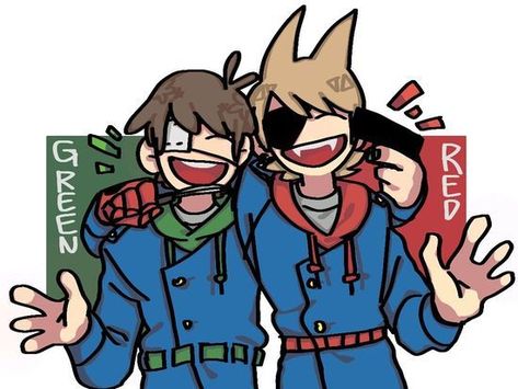 Eddsworld Memes, Eddsworld Tord, Eddsworld Comics, Red Army, Green And Red, Drawing Reference, Cool Art, Character Art, The Story