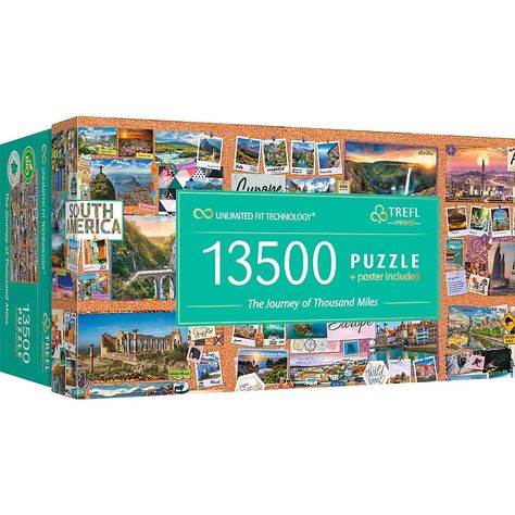 PRICES MAY VARY. The completed picture measures 850 x 580 mm and illustrates iconic landmarks from around the world. You can move them, rotate them, and combine them with other puzzles from the Prime UFT series, in the same size, into one big collage! All plastic elements used to package the product are compostable and biodegradable Great memory training, development of manual skills, exercise of concentration, patience and perceptiveness A unique gift for puzzle enthusiasts, adults and children Large Poster, Norman Rockwell, Famous Places, Play Doh, All Toys, Great Memories, Creative Thinking, It's Fall, Puzzle Game