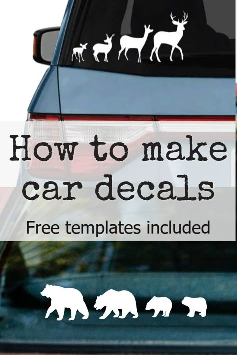 How To Make Window Clings With Cricut, Vinyl For Car Decals, Cricut Window Decals, Free Svg Files For Cricut Car Decals, Cricut Car Decals Vinyls, Car Decals Vinyl Window Stickers, Vinyl Decals Cricut, Window Vinyl Design, Window Decals Car