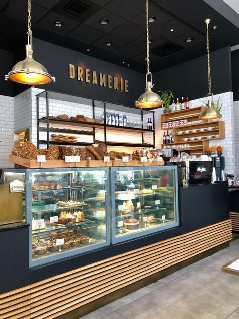 Bakery Restaurant Design, Food Shop Design, Bakery Interior Design, Bakery Shop Interior, Coffee Shop Counter, Cafe Counter, Bakery Shop Design, Bakery Store, Bakery Interior