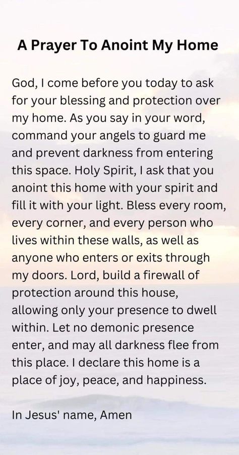 Annointing Oil How To Make, Annointing Home Prayers, Praying Over Anointing Oil, Date Night Dinner Recipes For Two Chicken, Annointing The House, Prayer To Pray Over Anointing Oil, High Credit Score Picture, Prayer Over New Apartment, Prayer To Bless My Home