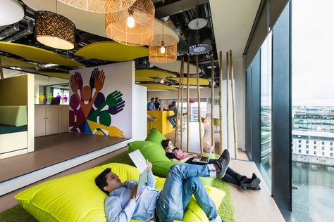 Featured, Cozy Sofa and Cool Lamps in Google Office, Dublin: Attractive Interior Design of Google Office, Dublin Space Composition, Design Company Names, Evolution Design, Google Office, Creative Office Space, Cool Office Space, Creative Office, Office Lounge, Cozy Sofa