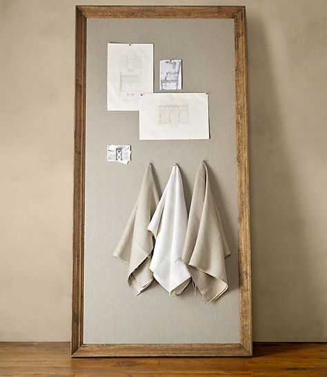 Driven By Décor: DIY Restoration Hardware Bulletin Board Kitchen Notice Board, Pinboard Diy, Diy Restoration Hardware, Diy Bulletin Board, Driven By Decor, Diy Home Accessories, Reclaimed Wood Frames, Paper Clutter, Internal Design