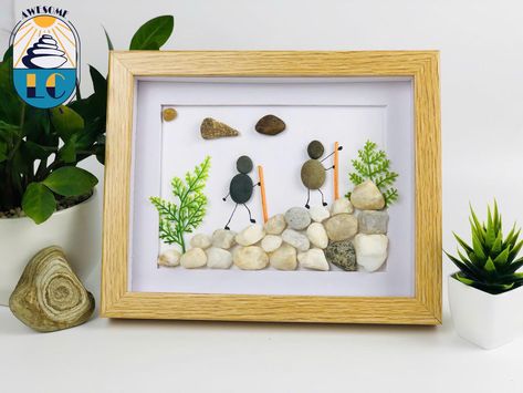 Pebble Art Mountain Climbers, Pebble art climbing, Family climbers wall art, Rock climbing painting, Camping Pebble Art,hiking rock climbing Climbing Painting, Sayings About Family, Art Rock, Mountain Climbers, Spiritual Symbols, Family Pets, Family Images, Anniversary Dates, Memorial Keepsakes