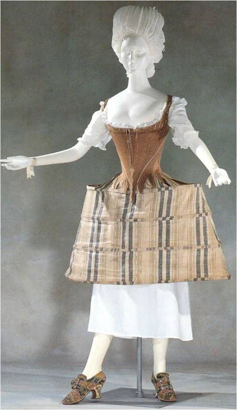 Kyoto Costume Institute 18th century corset Vintage Corsets, 1770s Fashion, 1700 Fashion, Rococo Dress, 18th Century Women, Fashion Timeline, 18th Century Dress, Rococo Fashion, Time Clothes