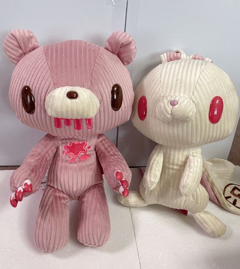 Chax GP Gloomy Bear Bunny Plush Doll Corduroy Variation Ver. Set Of 2 Taito New | eBay Gloomy Bear Sewing Pattern, Cute Stuffed Animals Kawaii Plushies, Gloomy Bear Perler, Gloomy Bear Bunny, All Purpose Bunny, Gloomy Bunny, Gloomy Bear Plush, Creepy Stuffed Animals, Teddy Bear Crafts