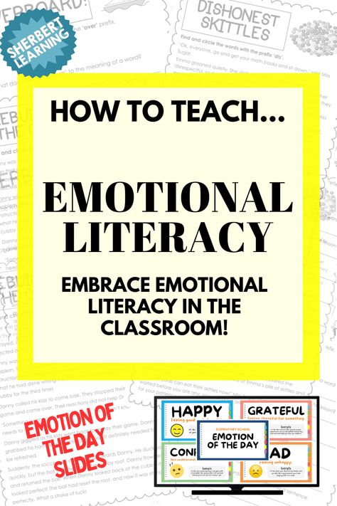 Emotional Literacy Activities, Special Needs Education, Emotional Education, Manage Emotions, Emotional Literacy, Math Books, Managing Emotions, Education Ideas, Emotional Development