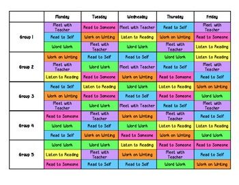 Image result for daily 5 Daily 5 Schedule, Foil Recipes, Reading Rotations, Daily 5 Centers, Staff Ideas, Daily 5 Reading, School Diy Ideas, K12 School, Reading Schedule