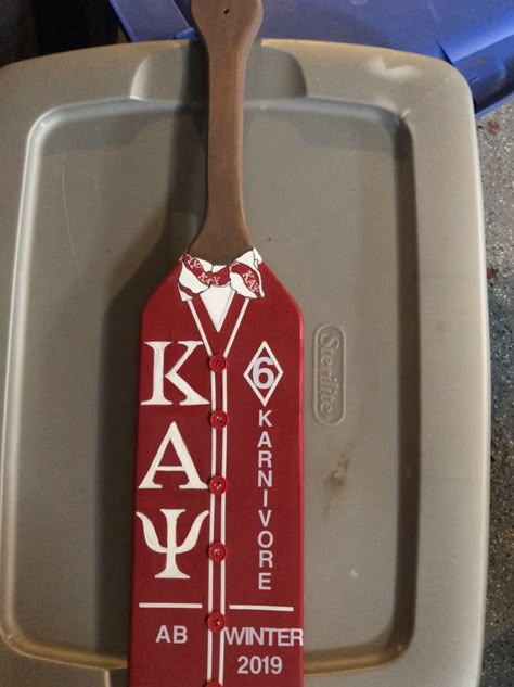 Kappa Paddle, Nupes Kappa Alpha Psi, Resin Canvas Art, Fraternity Paddles, Hbcu Homecoming, Coasters Ideas, Kappa Delta Chi, Greek Ideas, Alpha Kappa Psi