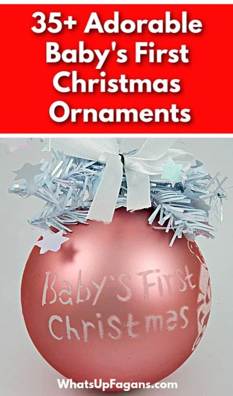 Such a great selection of baby's first Christmas ornaments for the tree!! The hard part will be deciding which baby girl first Christmas ornament I want to buy, whether a Hallmark one, a personalized baby ornament, a LENOX, or just DIY a baby ornament. #christmasgifts #babygifts #babysfirstChristmas #ornaments #CHristmasornaments #Christmas #giftsforbaby #firstornament Diy Baby 1st Christmas Ornament, Baby First Christmas Ornament Diy, Diy Baby’s First Christmas Ornament, Baby Girl First Christmas, Teddy Bear Ornament, Handprint Ornaments, First Christmas Photos, Baby Christmas Ornaments, Traditions To Start