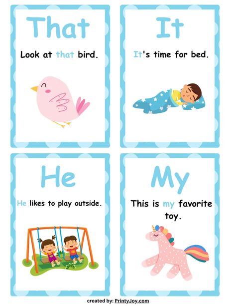 Sight Word Practice Cards Free Printables Sight Word Flash Cards Free, Sight Words Flashcards, Word Flashcards, Pre Primer Sight Words, Print Awareness, Classroom Learning Space, Learning Sight Words, Sight Word Cards, Free Printable Flash Cards