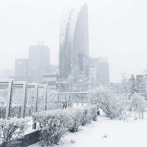 Ulaanbaatar , Mongolia  #snowy day ❄❄❄ Snowy Building, Mongolia Ulaanbaatar, Snowy Day, Mongolia, Skyscraper, Building, Travel, Quick Saves