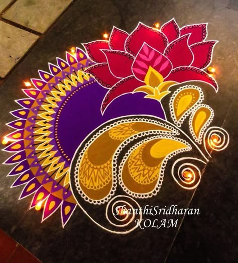 Mandala Rangoli Designs Latest, Rangoli Designs With Lotus, Lotus Design Rangoli, Mandala Rangoli Designs Diwali, Lotus Rangoli For Diwali, Rangoli Designs Mandala, Best Rangoli Designs For Competition, Rangoli Designs Lotus, Mandala Rangoli Designs