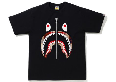 Bape T Shirt, Bape Shark, Shark Tee, Shark Shirt, Womens Air Jordans, Designer Shirts, Hot Sneakers, Nike Kids, Nike Outfits