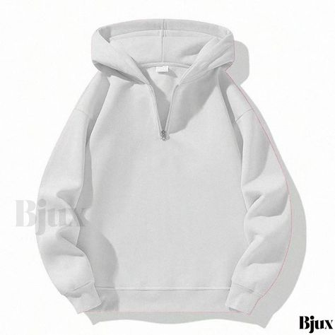 Bjux - Women's Oversized Hoodie Classic Zip-Up Street Style Fleece Sweatshirt Fleece Hoodie Women, Winter White, Casual Pullover, Fleece Hoodie, Women's Casual, Hoodies Womens, Casual Women, Casual Outfits, Fall Winter